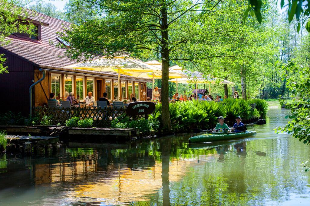 Pension Spreewaldhof Leipe ภายนอก รูปภาพ