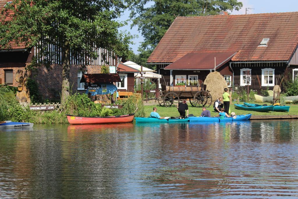 Pension Spreewaldhof Leipe ภายนอก รูปภาพ